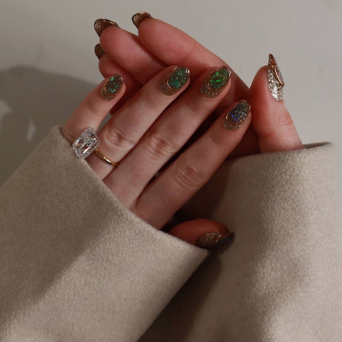 Gel Nail Extensions & Art